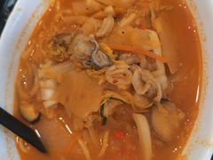 海鲜辣汤面-桃园中华料理炸酱面(燕儿岛路店)
