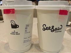 轻云桃桃美式-Seesaw Coffee(西岸凤巢店)