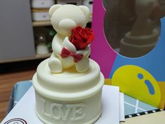情人节表白蛋糕巧克力告白小熊-CAKE BOSS 蛋糕老板(西单君太百货店)