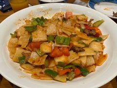 炒面片-巴依老爷新疆美食(常营店)