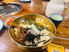 -明洞阿姨·韩式酱蟹烤肉·创意料理(三元桥店)