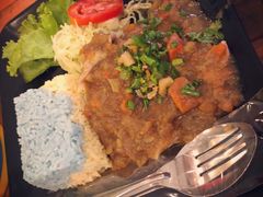 -蝶豆花蓝面条
