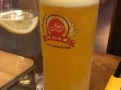 青岛经典鲜黄啤-蚝太郎 • 海鲜烧烤(Upark店)