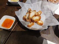 手工墨鱼胶酿油条-港丽餐厅(龙之梦长宁店)