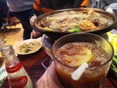 柠檬茶-沙胆彪炭炉牛杂煲(成都玉林店)