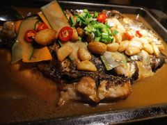 蒜香黔鱼-探鱼·鲜青椒爽麻烤鱼(广州欣荣广场店)