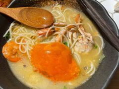 膏蟹汤面-十面欢腾·海鲜面·台式Bistro(长乐路店)