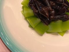 菜心鸡腿菇-上海老饭店(北京分店)
