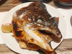 烤三文鱼头-赤坂亭·M9和牛烧肉·铁板烧·日料398放题(长泰广场店)