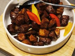 黑椒牛肉粒-大鹏饭店·金陵家宴(奥体中心店)