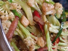 砂锅有机花菜-老滇山寨•云南特色菜•地方菜•民族风情歌舞表演(金碧店)