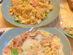 奶油培根意面-红小满休闲餐厅(十全街店)