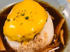 芝士牛肉汉堡咖喱饭-红小满休闲餐厅(十全街店)