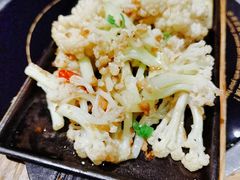 铁板有机菜花-瑞膳首尔参鸡汤(龙塔店)