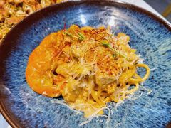 芝士蘑菇鲜虾意大利面-BE BRIGHT KITCHEN(正佳广场店)