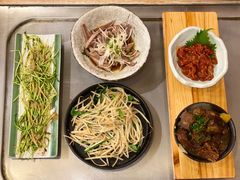 蒸鸡炒豆苗-日葵 大阪烧ひまり(仙霞路店)