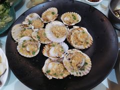 清蒸扇贝-覃记海鲜美食餐厅