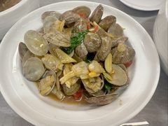 九层塔炒花蛤-台北楚楚园馅饼粥(虹桥南丰城店)