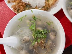 蚵仔线面-建国蚵煎蚵面