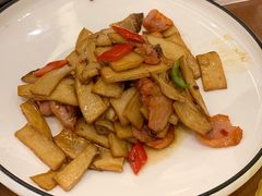 杏鲍菇爽肉-四季暖堂·融合江浙菜(N1955创业园店)