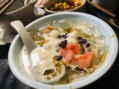 红糖糍粑冰粉-热火朝天小嫩牛火锅·南屏街美食 (南强街巷店)