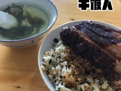 走油肉菜饭-谈灵农家柴爿菜饭