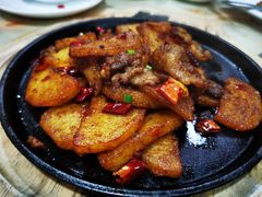 铁板土豆片-李师傅脆肚(梅林店)