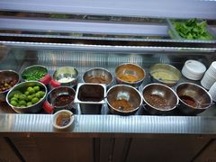 调料台-万兴佳烤肉·长白山老味道(东岸里店)