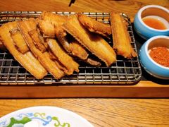 干炸带鱼-老头儿真传-老头儿油爆虾·1987杭州烟火味(湖滨银泰in77D区店)