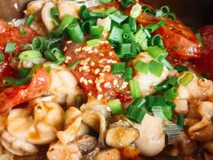 腊肠田鸡煲仔饭-红星光发煲仔饭(文海店)