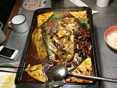 -探鱼·鲜青椒爽麻烤鱼(广州花都来又来店)