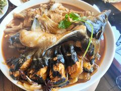 -北京龙庆四季香农家饭庄·灶台鱼·碳烤虹鳟鱼(龙庆峡店)