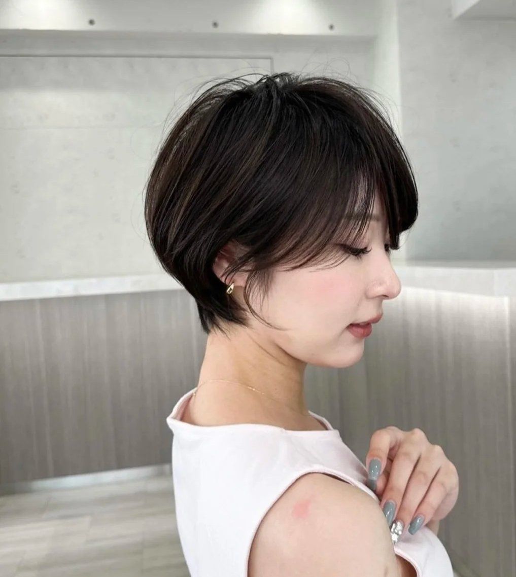 波波头短发今天去这个店尝试了一下