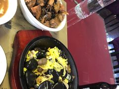 石子摊鸡蛋-北京龙庆四季香农家饭庄·灶台鱼·碳烤虹鳟鱼(龙庆峡店)