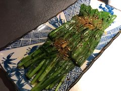 烤韭菜-探鱼·鲜青椒爽麻烤鱼(中山大信新都汇店)