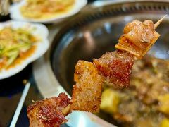 -土灶台东北大块肉烧烤(风景城邦店)