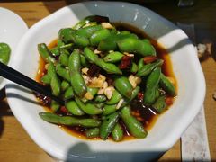 炝拌毛豆-深巷家味馆.湖北头牌红烧鱼头拌饭(黄陂店)