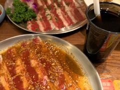 -明洞阿姨·韩式酱蟹烤肉·创意料理(三元桥店)