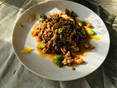 小炒茄子配米饭-厉家菜(金宝街店)