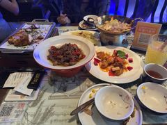 绿茶烤肉烤鸡双拼-绿茶餐厅(光谷世界城步行街店)