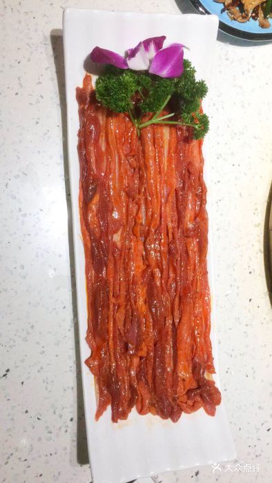 金五门秘制火锅(金沙店)千丝牛舌图片 - 第1张