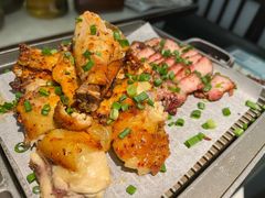 绿茶葱香烤鸡烤肉和拼-绿茶餐厅(南方商城店)