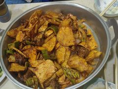 -尕有炕锅烤羊肉