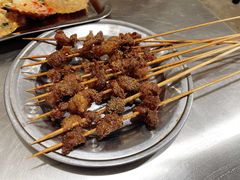 炸羊肉串-陈记生蚝烧烤炒菜火锅