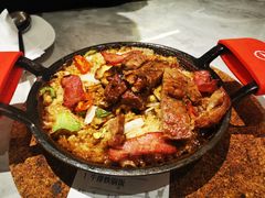 炙烤澳洲西冷牛排铁锅饭-必胜客(城西银泰店)