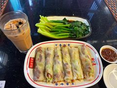 蚝油芥兰-香港威特瑞茶餐厅(小白楼音乐厅店)