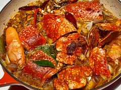 橄榄油蒜片焗蓝龙虾-Oyster Talks 四度蚝法餐厅