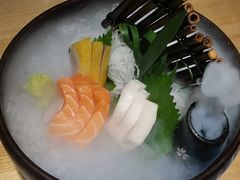 刺身三品-鲔吞·和牛寿喜烧(闵行区绿瘦酒店)