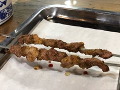 羊肉串-陇上全荟兰州传统牛肉面(延吉路店)