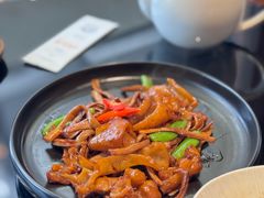 鲜滑花胶炒树菇-闽和南(深圳万象城店)